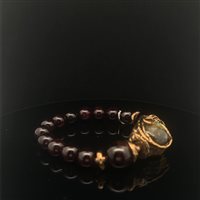 Bracciale Alcozer & J Donna in Lega metallica Labradorite B88DR15 - B88DR15